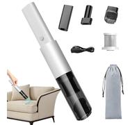 Générique Handheld Car Vacuum Cordless, Multifunctional Car Vacuum, Portatile Car Vacuum, High Power Car Vacuum, Multifunctional Portable Car Vacuum with High Power, Fast Charging, and Cordless Design