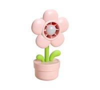Générique Handheld Fan - ABS Electronic 300-500 mAh, ricaricabile USB Three-Speed Adjustable Fan | Ambient Night Light Ornament For Indoor Outdoor Use And Personal Cooling