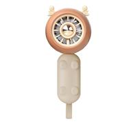 Générique Handheld Fan, Desk Fan, 6,69 x 3,15 Bear-Shaped Foldable Outdoor Cooler with Ricaricable Battery, Quiet Wind Blower for Hiking, Camping, Palestra, Home, Commuting, Workout, Table Use