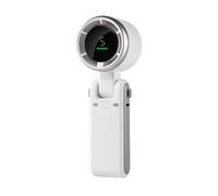 Générique Handheld Fan, High Speed 5 Gear Cooler, 6,89 x 2,44 x 2,17 pollici Foldable Portable Cooling Device, USB Ricaricabile Design for Outdoor Activities, Travel, Working, Sport, Hot Weather