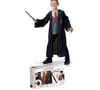 Generique - Harry Potter-Kinderkostüm im Geschenke-Koffer schwarz-rot-grau