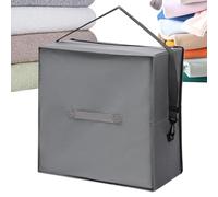 Générique Hat Organizer, Cap Storage, Portable Holder Box, Carry Handle Container, Caps Storage for Wardrobe, Bedroom, Travel, Vacation, Trip, Closet, Apparel, Accessory, Organizzazione, grigio, Se