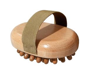 Générique Head Massage Head - Spazzola Spa In Legno Ergonomico
