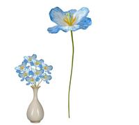 Générique Home Wedding Decoration Retro Photography Props | Fake Flower,Leafless Realistic Floral Ornament 4,33 pollici for Commercial Display Valentine's Day Birthday Bedroom Living Room Model Room