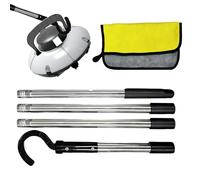 Générique Hook Pool Robot Removal, Adjustable Pool Hooks, Sturdy Cleaner Replacement Tool, 4.92 Feet, Ideal for Ground Pools, Rafts, Fountains, Swimming Pools Cleaning Tasks