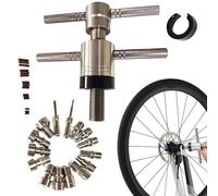 Générique Hub Bearing Removal Tool | Bike Hub Repair Installer Tool | Stainless Steel Accessory Garage Bearing Repair Kit | for Home Workshop Workshop Mountain Road Scooter