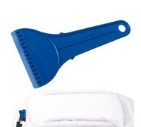 Générique Ice Scraper - ABS 8,5 x 18,3 cm | Scraper per auto portatile Snow Frost Removal Tool | No Scratches Ice Snow Frost Removal Roof Window Doors Car and Home Outdoor Winter Use