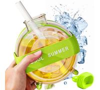 Générique Ice Tray Bottle - Verticale portatile Ice Maker Bottle, verde, Se référer au descriptif, riferimento alla descrizione