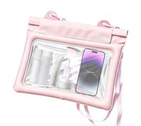 Générique Impermeabile Phone Pouch, Touchscreen Floating Bag Storage System, Phone Dry Storage Bag Protection, Beach Pool Swimming Diving Shield, Travel Water Protection Vacation Cruise Boat, rosa, Se