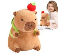 Générique in peluche Capybara - morbido portatile con borsa tartaruga, peluche Capybara morbido, per ragazze, compleanno, giorno degli scaffali, ufficio, divano soggiorno