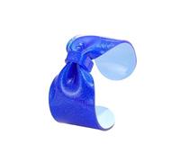 Générique in resina oversize e vibrante, confortevole, ideale per braccialetti con fiocco a farfalla regolabili, casual o formali, Taglia unica, Come descritto