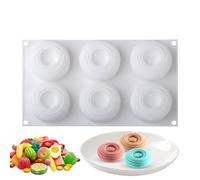 Générique in Silicone per Cottura | per Muffin, riutilizzabili antiaderenti per dolci glassatura Cibo Cupcakes Muffins