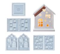 Générique in Silicone per Resina - Effortless Easy to Use Sformatura Facile Riutilizzabile A Efficiente, Uso Domestico Porta in Casting con Candela | Multipurpose Outdoor Indoor Utility