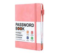 Générique indirizzi con password | password per computer Internet con schede alfabetiche, indirizzi tascabili per i dettagli dell'account, connessioni al sito Web, il