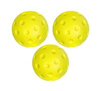 Générique Indoor Pickleball Balls, Quiet Practice Pickleballs 3-Pack, Soft Hollow 74 mm Training Ball, Lightweight Durable Warm-Up Drills Gear, for Indoor, Outdoor, Palestre, Patio, Lawns, Yards