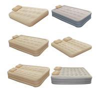 Générique Inflatable Air Mattress, Automatic Folding Sleeping Pad, Quick Inflation Durabled Waterproof Design, Twin Size Portable Bed Ideal for Camping, Home and Guest Use, 6,5 kg