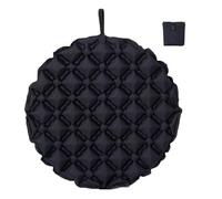 Générique Inflatable Seat Cushion, Travel Air Pad, Round Comfort Cushion, Anti-Moisture Soft Support, Lightweight Waterproof Design for Wheelchair, Workplace, 19,69 x 19,69 x 1,97 pollici