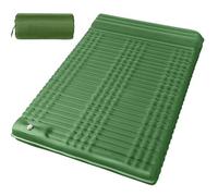 Générique Inflatable Sleeping Mat, Two-Person Air Mattress, Thick Outdoor Cushion, Compact Storage, Comfort Support, 79,53 x 55,12 x 3,74 pollici, Ideal for Hiking Beach and Backpacking