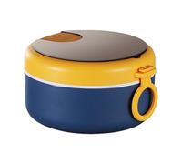 Générique Instant Noodle Bowl Set - 5,5 x 5,5 x 3,2 pollici Microwave Safe Soup Cup Container with Spoon | 30 oz Soup Noodle Contenitori con Lid for Home Dorm Office School Work College Soups Meal