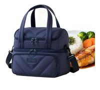 Générique Insulated Lunch Bags for Women - Leakproof Double Layer Insulated Container - Work Food Storage Box Cooling Tote - for Men Women Teens Work Office Camping Picnic Travel School
