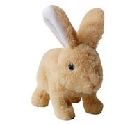 Générique Interactive Bunny, Plush Figure, Lightweight Build Travel Ready, Electronic Pet Realistic for Boys, Girls, Hopping, Twitching, Wiggling, Ears 6,3 x 3,54 x 6,3 pollici