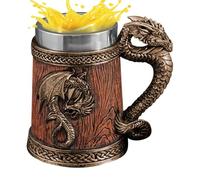 Générique isotermica | da caffè ispirata al drago | Souvenir Collezionabile Medievale per Bevande Fredde e Calde per Tutta Stagione Bicchiere per Birra Latte Tè Cioccolato