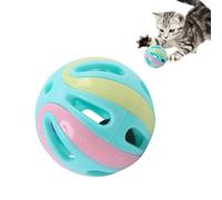 Générique Jingle Bell, giocattolo interattivo a campana per gatto | giocattolo interattivo per giocare al chiuso, palline da jingle cave per gatti piccoli, animali domestici