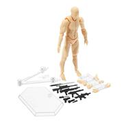 Générique Joint Action Figures - Movable Realistic Action Figures | Motion Posable Figure | Multipurpose Small Art with Base for Painting Sketching Photography Home Outdoor Indoor Decorat