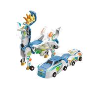 Générique Juguetes de Dinosaurios - Coche Dinosaurio | Juego Mecánico Interactivo Magnético Transformable Para Niños Niñas Interior Exterior Cumpleaños