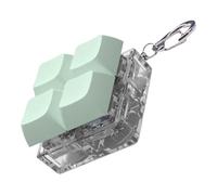 Générique Keyboard Keychain Toy, 4-Button Mechanical Key Fidget, 98 x 0,98 pollici Fashionable Backpack Pendant, Fun Fingertip Toy Stress Relief, Party Favors for Kids and Adults