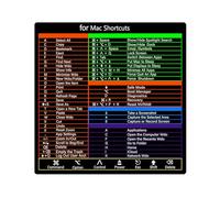 Générique Keyboard Sticker - PVC Printing Sheet Decal | For OS 11 Big On Catalina Mojave El Capitan, Bubble Free Application No, Produttivity Tool For Windows OS Users