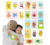 Générique Kid Postcards Set, 20 Cartoon Character Cards, 3,54 x 5,51 in Cute Humorous Patterns, Fun Supplies, autentico design colorato per famiglie, ragazzi e ragazze studenti