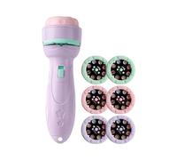 Générique Kids Projected Torch - Educational Bedtime Night Light, proiettore torcia con design , torcia per 3+ anni vecchi ragazzi ragazze bambini, suono daughter, apprendimento Play Use