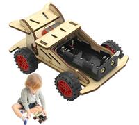 Générique Kids Race Car - Racing Car Toy Tyme Projects | Small Race Cars Educational Building Toys Model Cars Kit, Kids Racing STEM Project, Craft Kit for, Woodworking e Family Time Set
