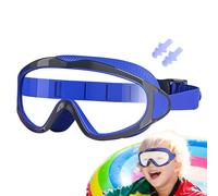 Générique Kids Swim Goggles, Pool Glasses with Waterproof Ear Plugs, 6,3 x 2,56 Inches, Adjustable Leakproof Fit, Soft Silicone Comfort, Anti Fog UV Protection Swimming Eyewear for Water Sport