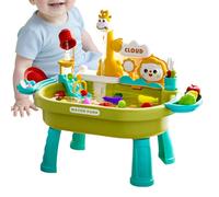 Générique Kids Water Table, Outdoor Water Tables Toddler, Pretend Kitchen Role Play Toy, Interactive Fishing Game and Splash Fun Design, for Preschool, Daycare, Indoor Plays, Summer Camping, Patio