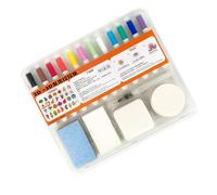 Générique Kit Art Mousse - Effetto 3D morbido multifunzione con pennarello - Penne pittura gonfiante | per ragazzi ragazza Pasqua giardino interno festa casa