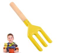 Générique Kit da giardinaggio per - rastrello in metallo per sabbia e - Set di attrezzi da giardino con pala e , per ragazze, giardino, casa, scuola, piantagione, diserbo