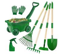 Générique Kit da Giardinaggio per - Set di gioco di ruolo divertente | Attrezzi da giardino per ragazzi ragazze giardino spiaggia Pasqua compleanno Natale Capodanno scuola