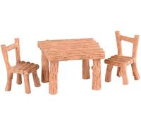 Générique Kit da giardino fatato, sedie da tavolo in miniatura Micro Pay