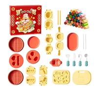 Générique Kit di pasta per modellare, aria secca, stampo alimentare a tema cucina, cibo per cucina giocattolo, ideale per ragazzi e ragazze, scultura, feste di compleanno,
