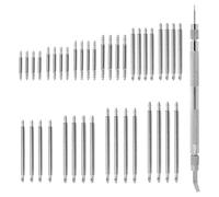 Générique Kit di rimozione perni - Stainless Steel Spring Bar Tool Set