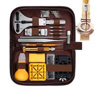 Générique Kit di strumenti per orologi, apertura della cassa per orologi con strumento a, set di smontaggio e fissaggio con per gioielli, elettronica, telefono e viaggio