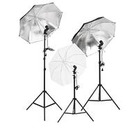 Générique Kit di studio fotografico con illuminazione e sfondo,Fotocamere, Fotografia,Illuminazione & Studio,Lampade Studio & Flash,Nero,9.91KG,3094704