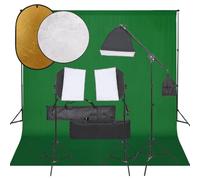 Générique Kit di studio fotografico con illuminazione sfondo e riflettore,Fotografia,Illuminazione & Studio,Lampade Studio & Flash,Nero,13.21KG,3094688