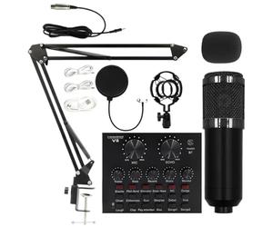 Générique Kit Live Streaming - Supporto treppiede regolabile, luce anello LED | Bundle portatile di vlogging, creazione di contenuti e, configurazione di gioco, attrezzatura di registrazione
