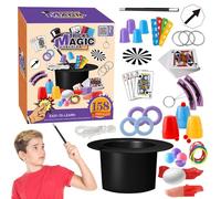 Générique Kit Magic Set with Toy - Toddler Magic Kit con istruzioni video passo passo - Trucchi Fun Kids Set Magic Set di carte magiche per l'età di 6-12 anni, bambini, Toddler