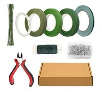 Générique Kit Per Mazzi, Strumenti Per I Fiori - Creativo Crafts Imballaggio Per STEMS Tool Di Nozze Progetti Floreali Corsetti Uomini E Donne | Kit Floreale Busta Strumento Artigianale