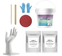 Générique Kit stampaggio mani per coppie | Romantico fatto a mano sentimentale - Kit stampaggio mani intrecciate per coppie, per uomini, donne, coniugi, mamma, papà, fidanzamento, serata in