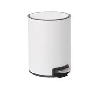 Générique Kitchen Trash Can Step-, Stainless Steel Waste Bin with Slow Close, Silent Closing Lid, Odor Protection, Modern Trash Can for Kitchen, Bathroom, Household Waste Bin with Hands-